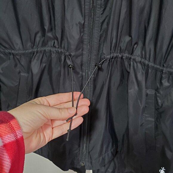 SMARTWOOL Phd Ultra Light Sport Anorak Windbreaker Coat Jacket Black Women Large - Picture 7 of 16